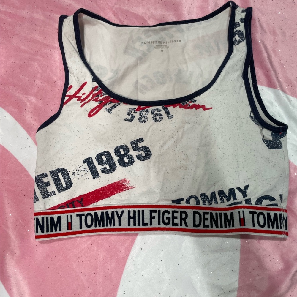 Tommy Hilfiger Denim Crop Top